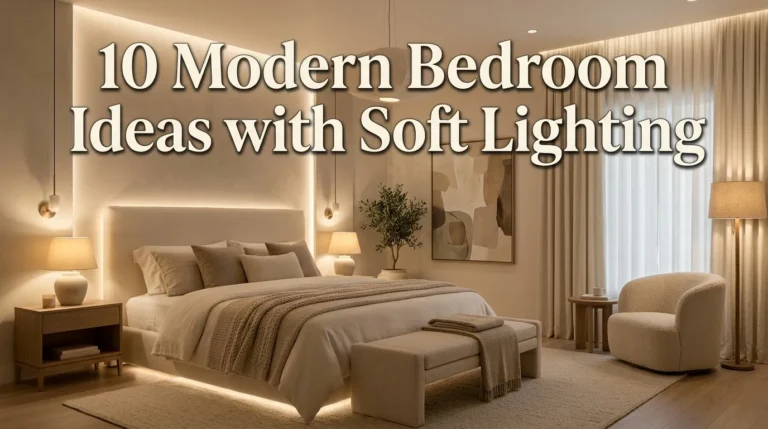 10 Modern Bedroom Ideas with Soft Lighting