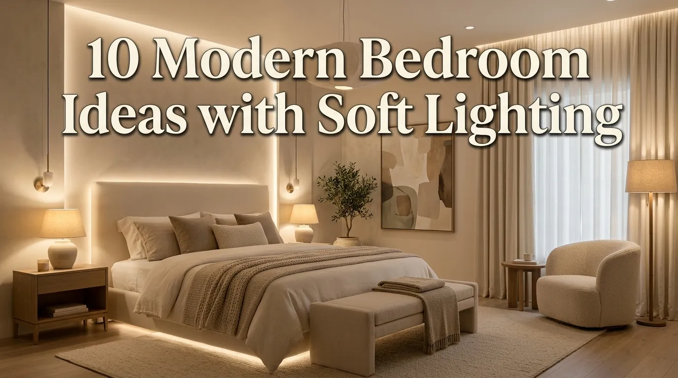 10 Modern Bedroom Ideas with Soft Lighting