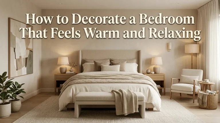 How to Decorate a Bedroom That Feels Warm and Relaxing