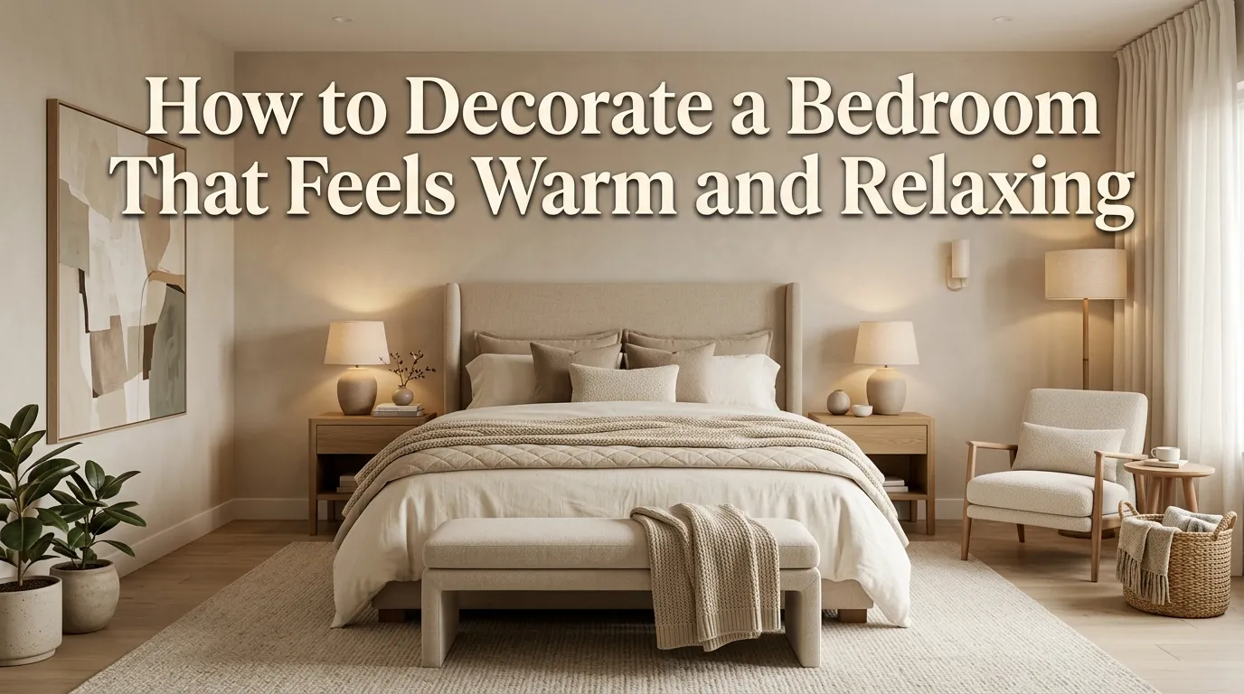 How to Decorate a Bedroom That Feels Warm and Relaxing