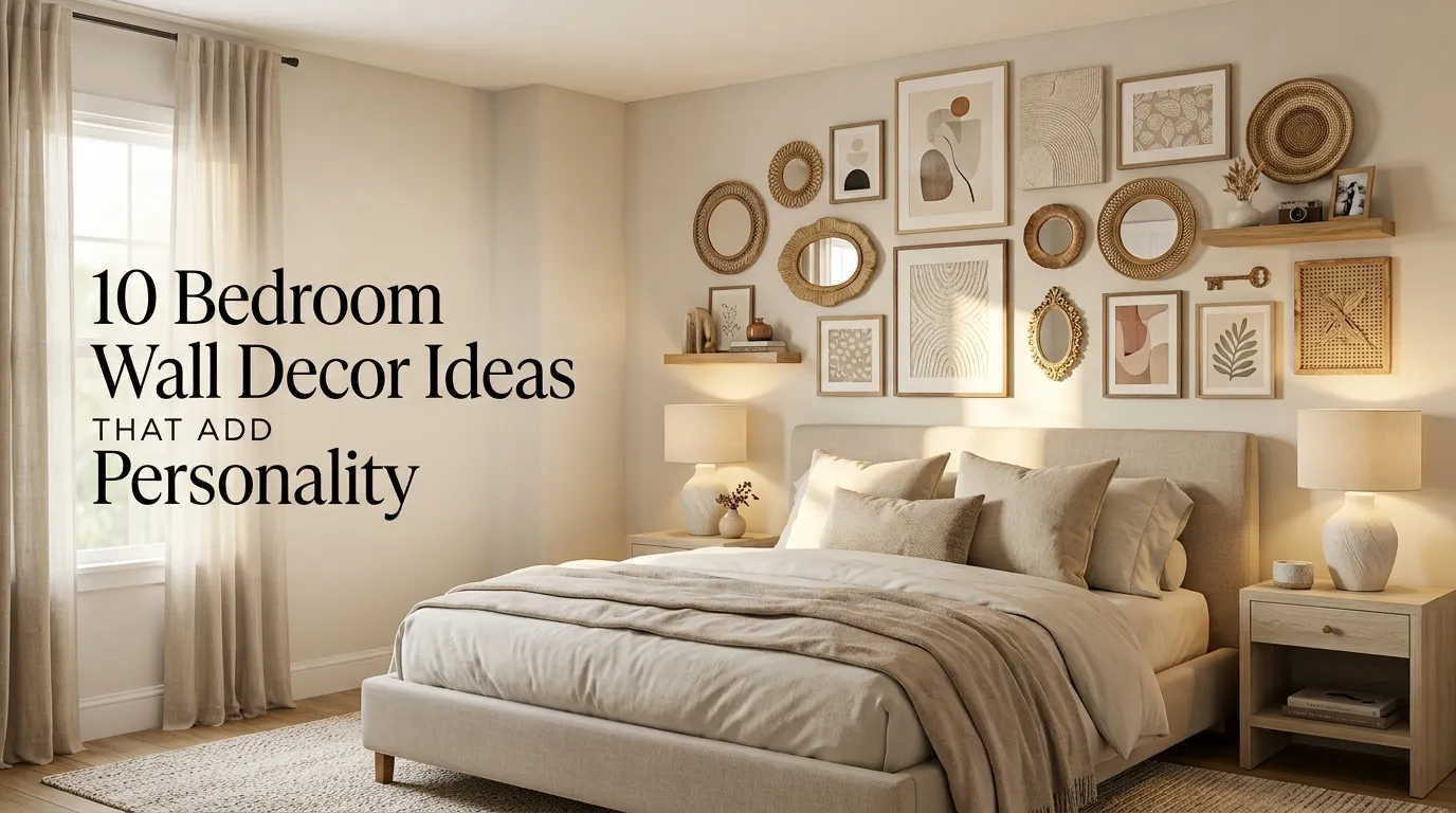 10 Bedroom Wall Decor Ideas That Add Personality