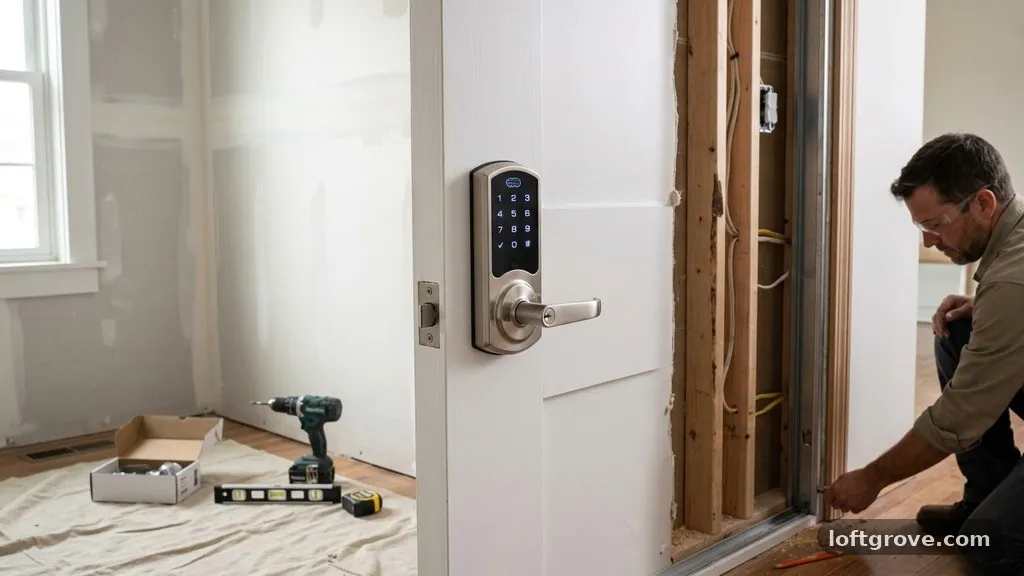 Installation Challenges and Professional Help - Digital Keyless Locks for Pocket Doors: Do They Fit Inside the Wall Cavity?