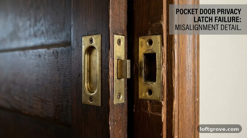 The Mechanics of Pocket Door Privacy Latches - Why Do Pocket Door Privacy Latches Fail to Catch the Strike Plate?